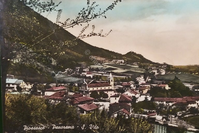Cartolina - Piossasco ( Torino ) - Panorama - S. …