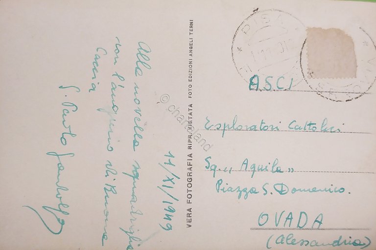 Cartolina - Pisa - Piazza Cavalieri di Malta - 1949