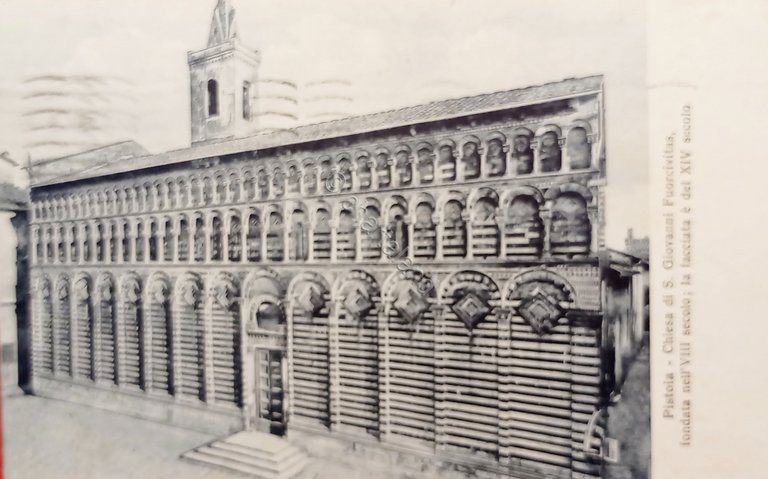 Cartolina - Pistoia - Chiesa di S. Giovanni Fuorcivitas - …