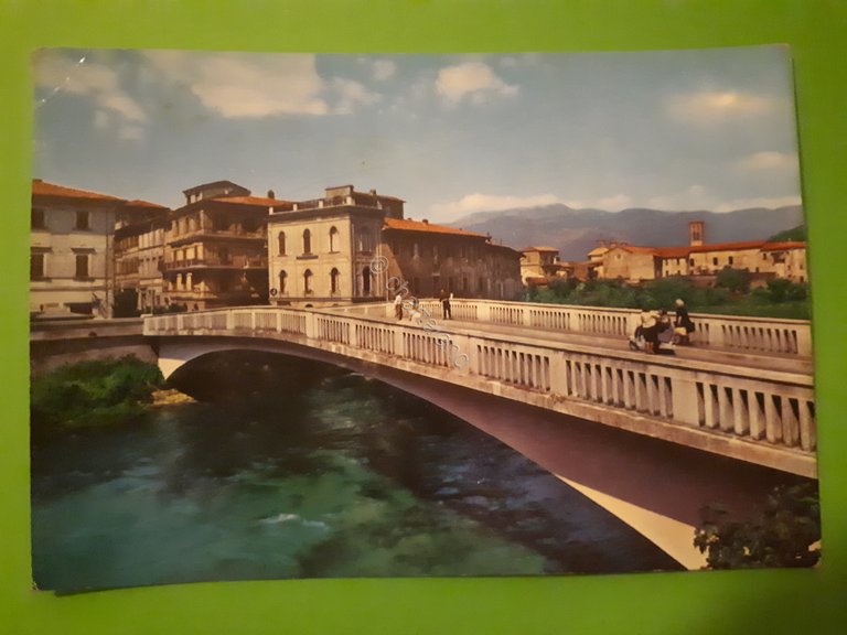 Cartolina - Ponte sul Fiume Velino - 1971