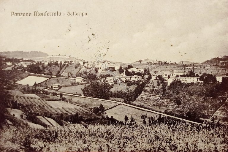 Cartolina - Ponzano Monferrato - Sottoripa - 1911
