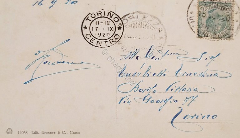 Cartolina - Porlezza ( Lago di Lugano ) - Panorama …