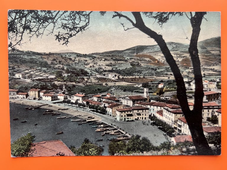 Cartolina - Porto Azzurro ( Isola d'Elba ) - Panorama …