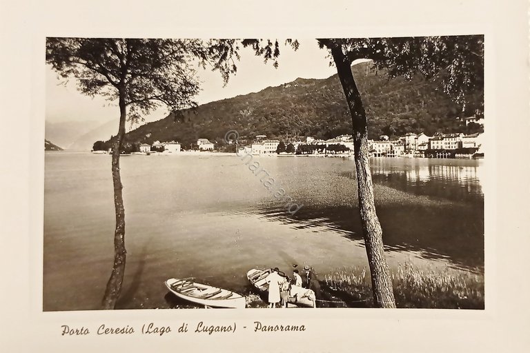 Cartolina - Porto Ceresio ( Lago di Lugano ) - …
