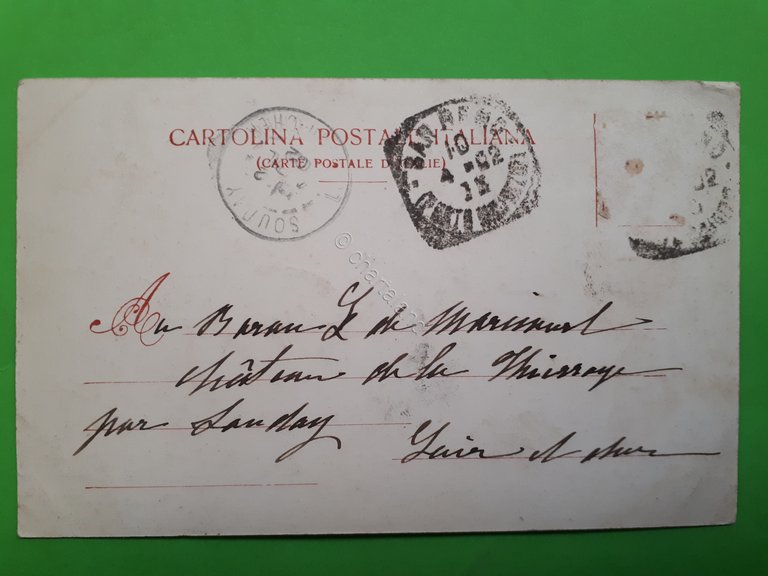 Cartolina - Porto Maurizio - Il Duomo - 1902