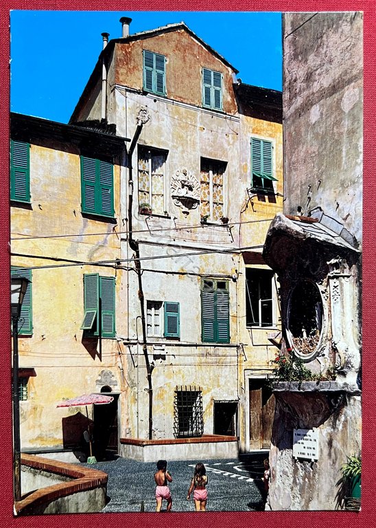 Cartolina - Porto Maurizio ( Imperia ) - Parrasio - …