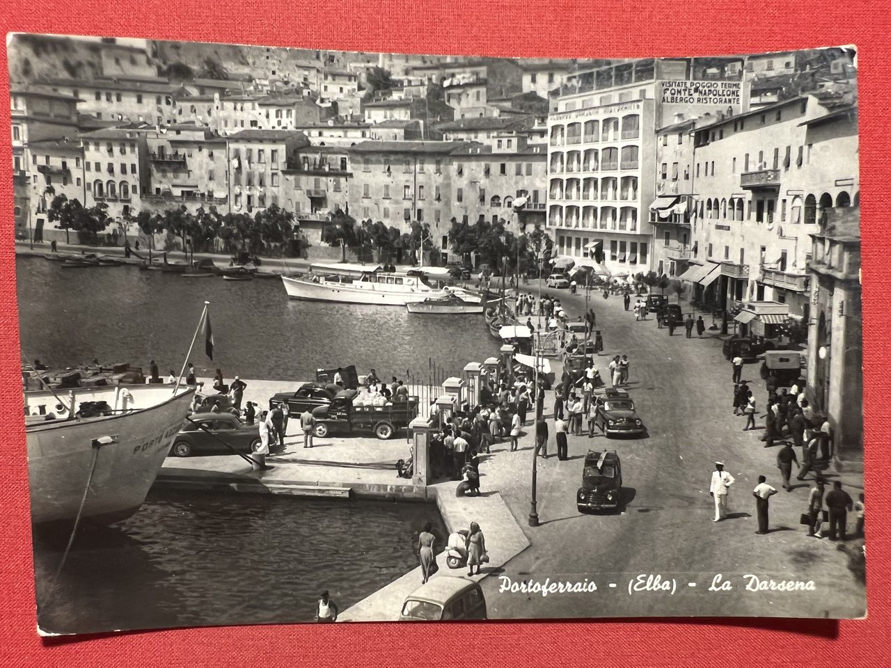 Cartolina - Portoferraio ( Elba, Livorno ) - La Darsena …