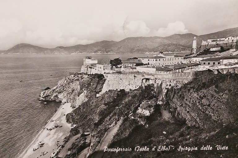 Cartolina - Portoferraio (Isola d'Elba) - Spiaggia delle Viste - …