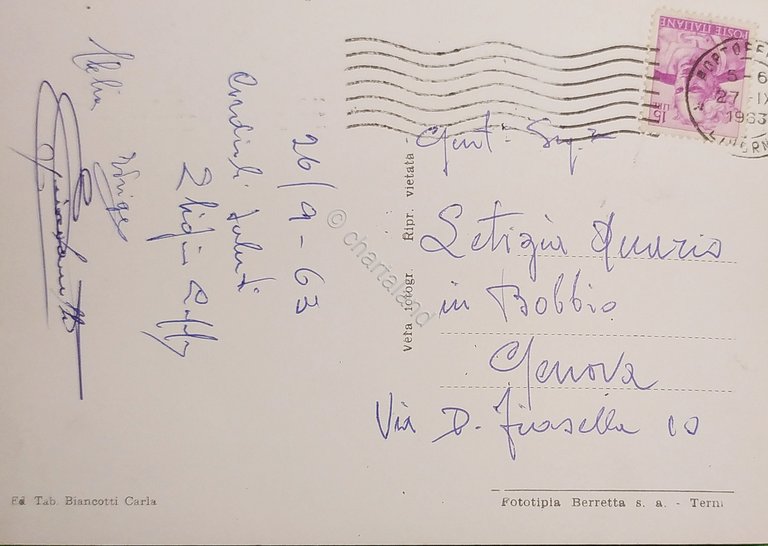 Cartolina - Portoferraio (Isola d'Elba) - Spiaggia delle Viste - …