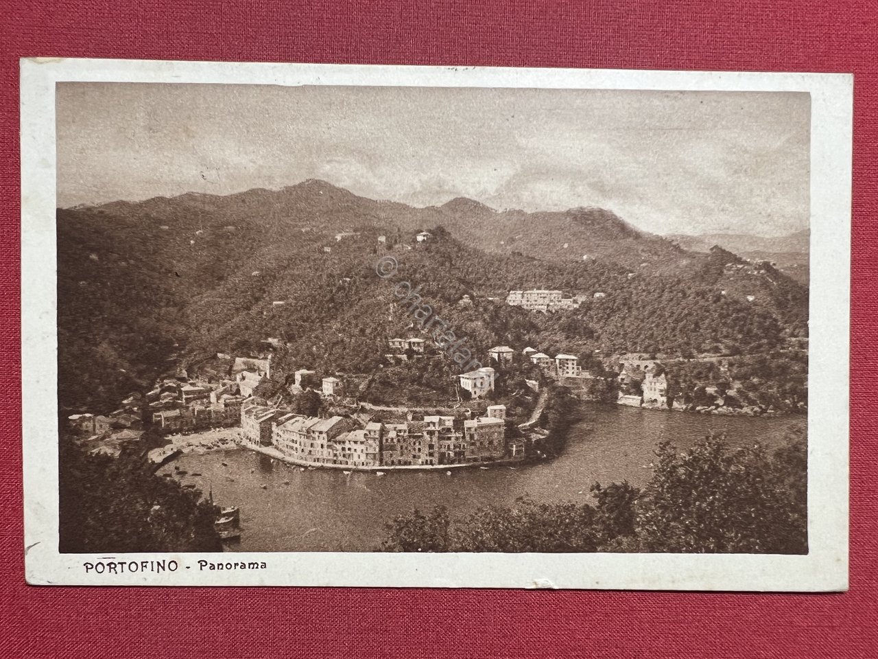 Cartolina - Portofino ( Genova ) - Panorama - 1928