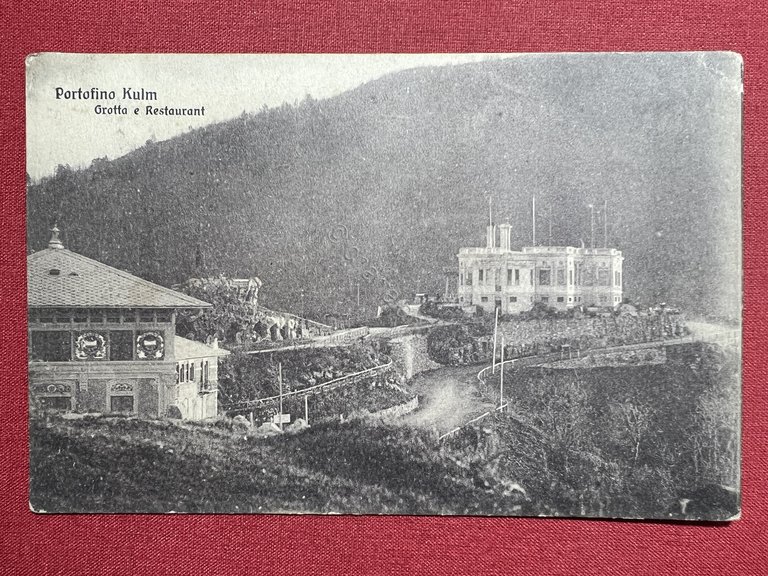 Cartolina - Portofino Kulm ( Genova ) - Grotta e …