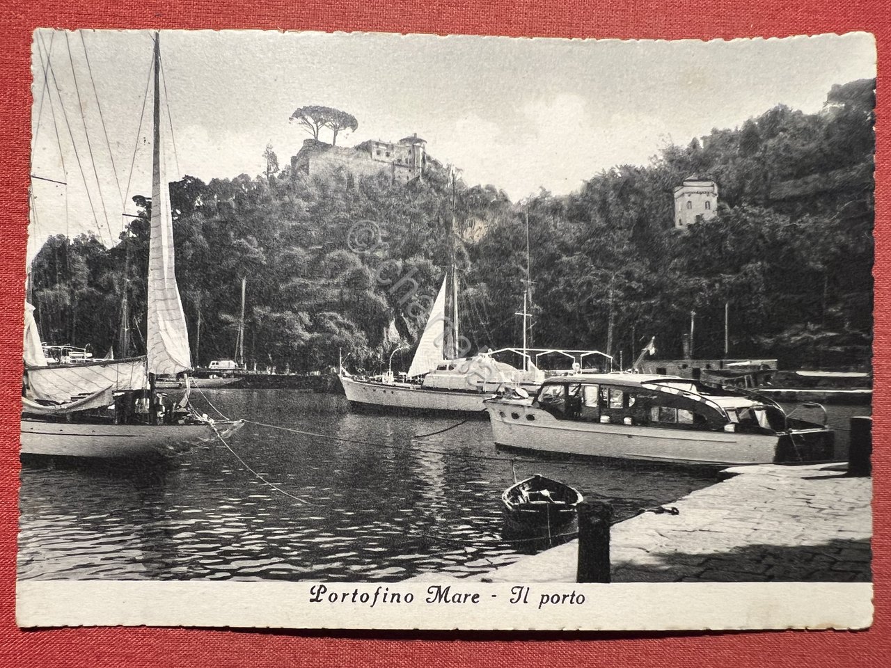 Cartolina - Portofino Mare - Il Porto - 1952
