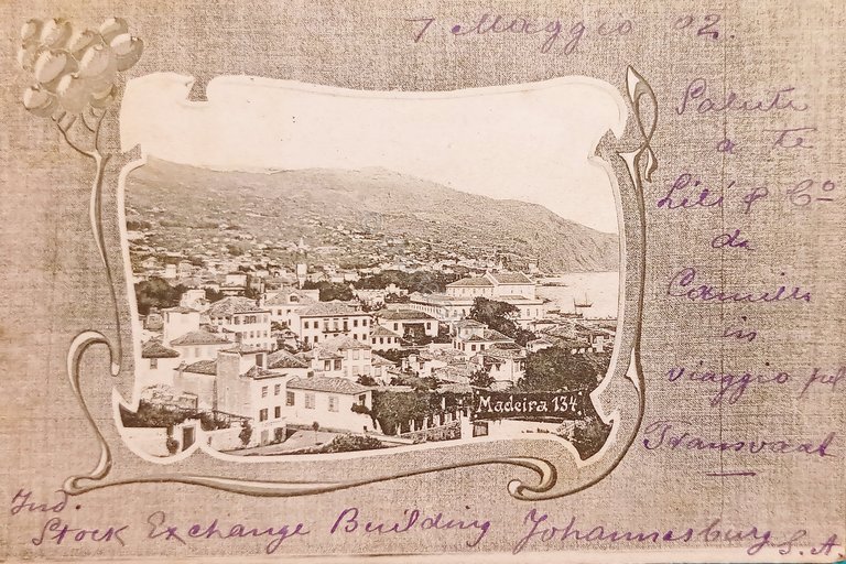 Cartolina - Portogallo - Madeira - 1902
