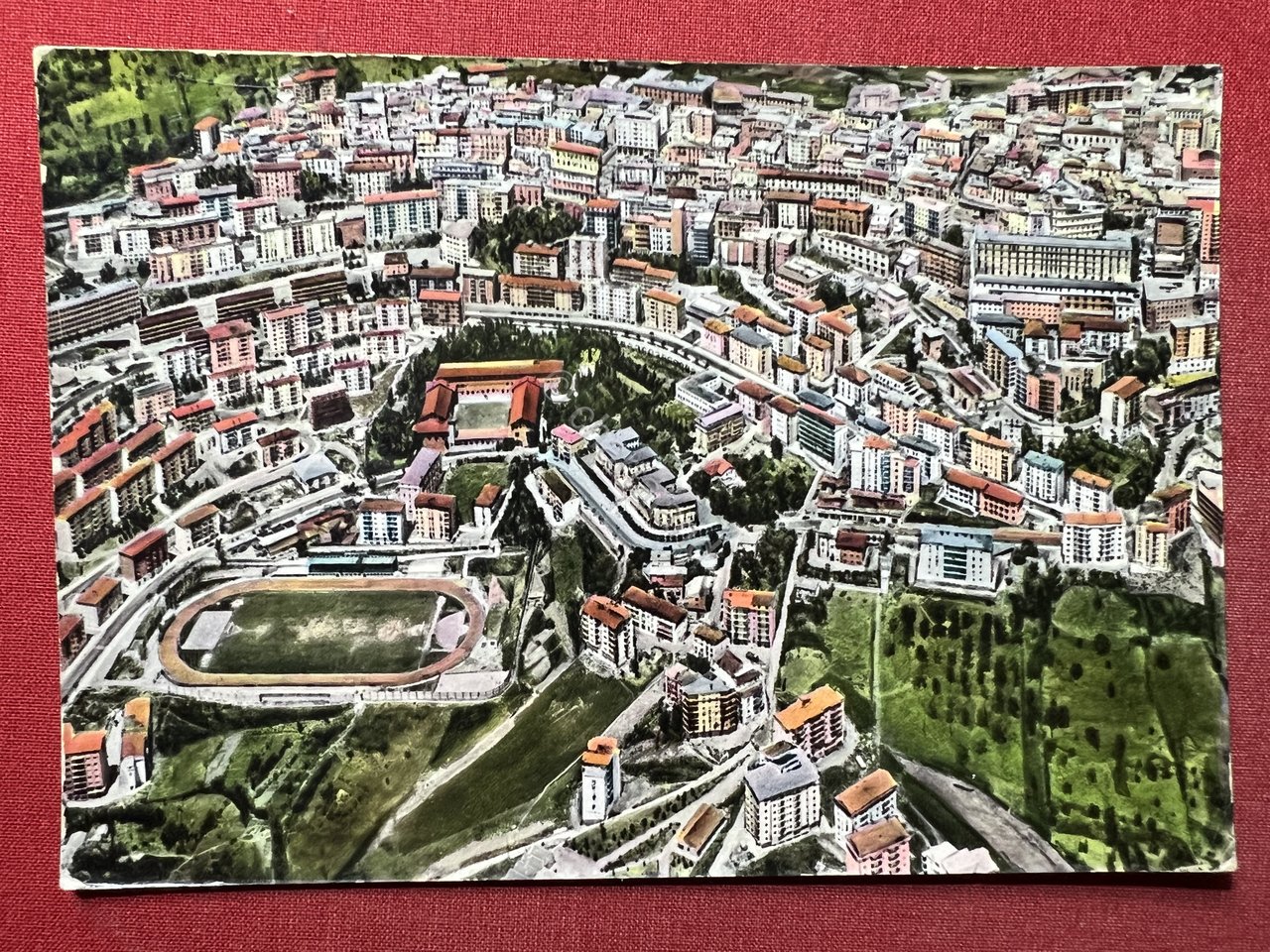 Cartolina - Potenza - Panorama Aereo - 1971
