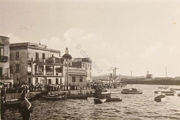 Cartolina - Pozzuoli ( Napoli ) - Panorama parziale - …