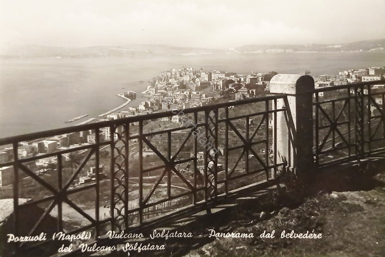 Cartolina - Pozzuoli ( Napoli ) - Vulcano Solfatara - …