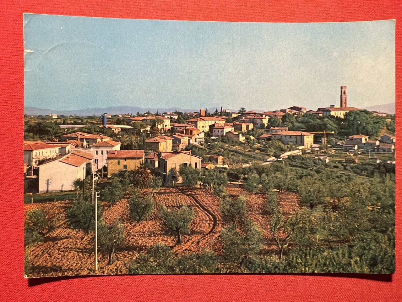 Cartolina - Pozzuolo Umbro ( Perugia ) - Panorama - …