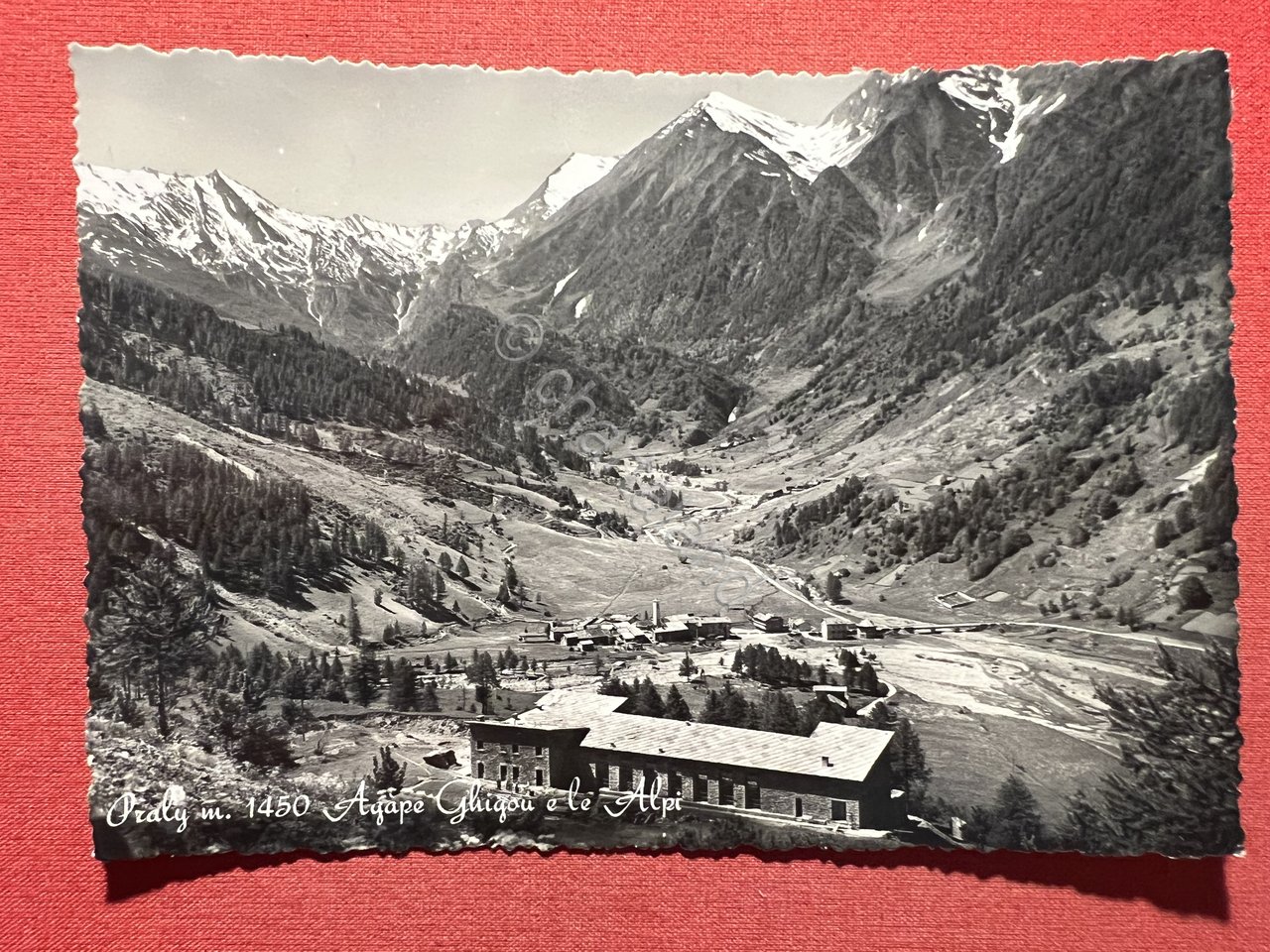 Cartolina - Prali - Agape Ghigo e le Alpi - …