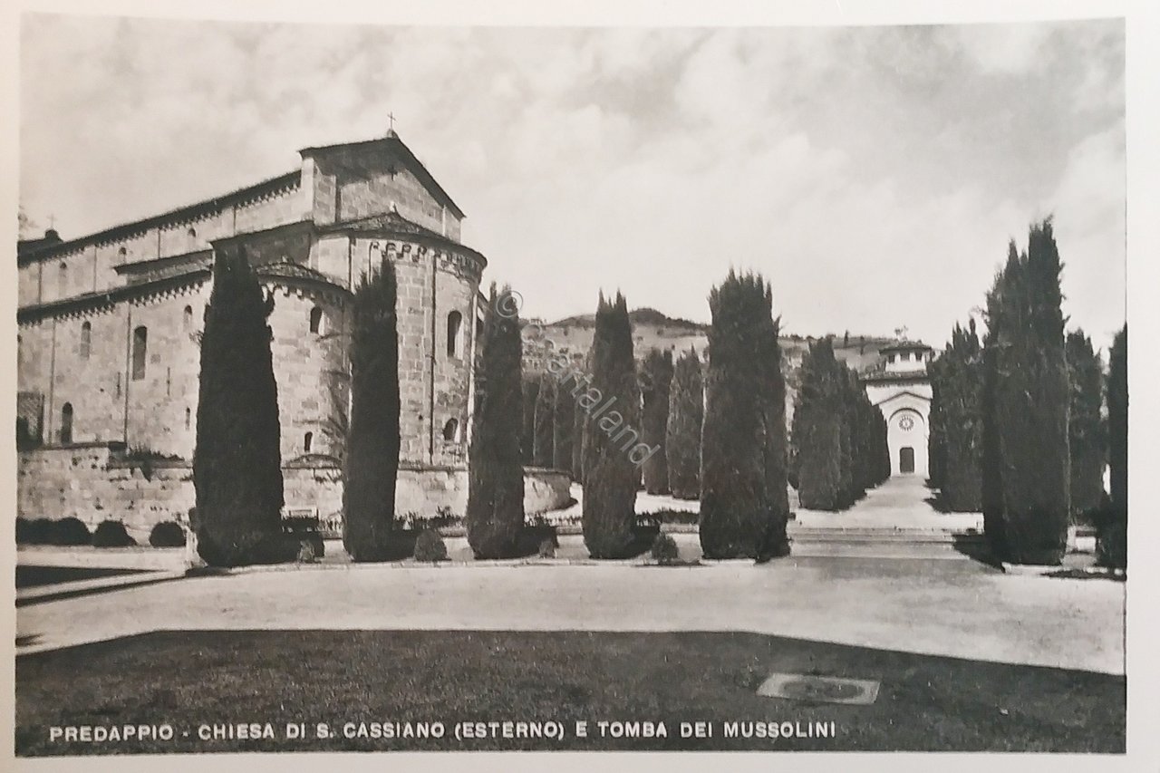Cartolina - Predappio - Chiesa di S. Cassiano e Tomba …