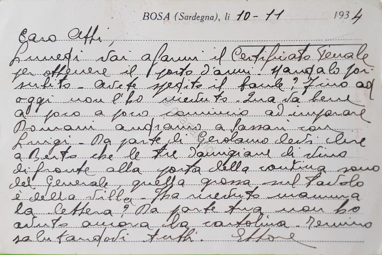 Cartolina - Pubblicitaria - Fratelli Sacco Costa - Tessuti - …