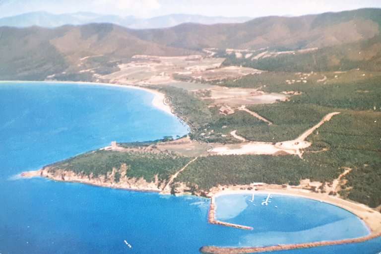 Cartolina - Punta Ala - Veduta aerea - 1965