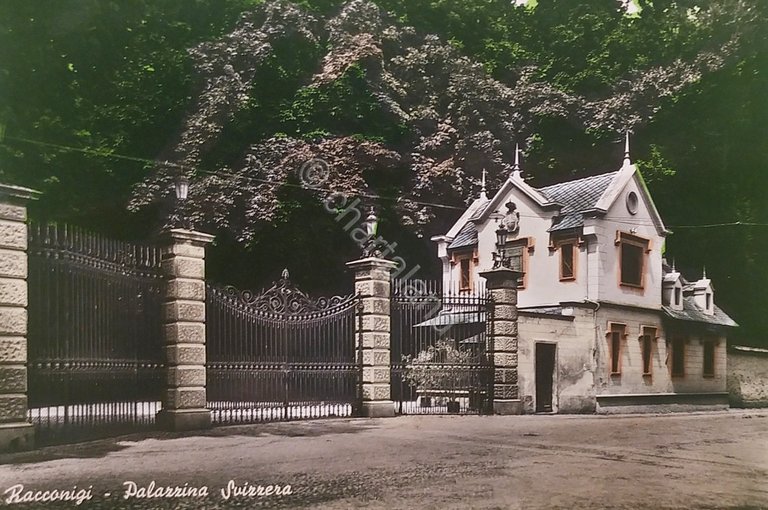 Cartolina - Racconigi - Palazzina Svizzera - 1960 ca.