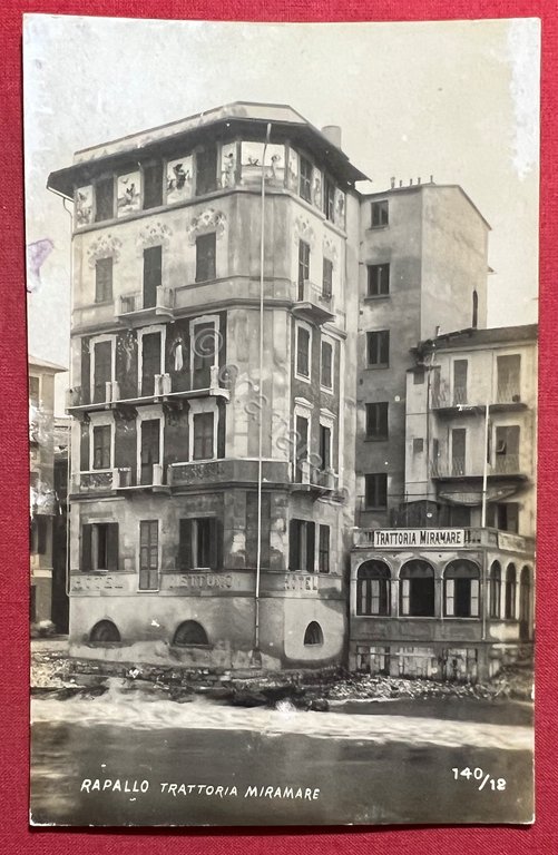 Cartolina - Rapallo ( Genova ) - Trattoria Miramare - … | Immagine Gallery 2