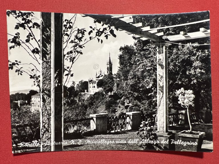 Cartolina - Rapallo ( Genova ) - Viale al Santuario …