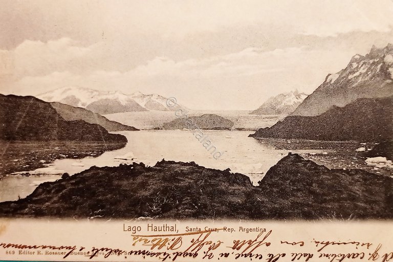 Cartolina - Repubblica Argentina - Lago Hauthal - Santa Cruz …