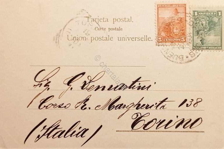 Cartolina - Repubblica Argentina - Lago Hauthal - Santa Cruz …