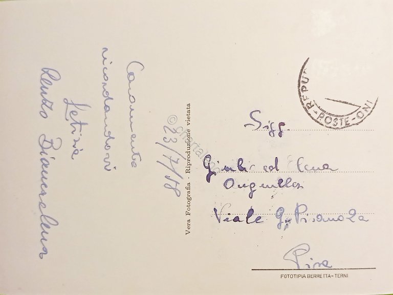 Cartolina - Repubblica di S. Marino - Prima Torre e …