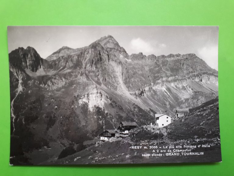 Cartolina - Resi - La piu alta frazione d'Italia - …