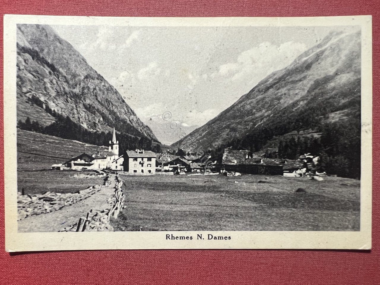 Cartolina - Rhêmes-Notre-Dame - Panorama - 1949
