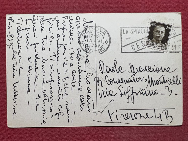 Cartolina - Ricordo del VII Centenario di S. Antonio 1231-1931 …