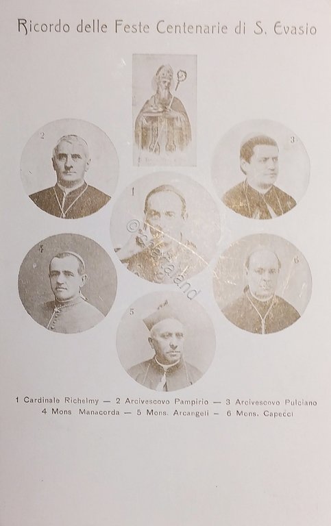 Cartolina - Ricordo delle Feste Centenarie di S. Evasio - … | Immagine Gallery 2