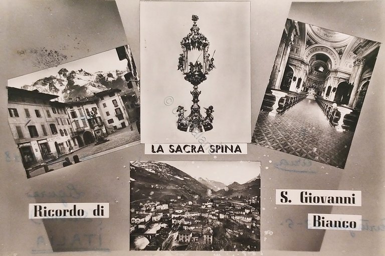 Cartolina - Ricordo di S. Giovanni Bianco - La Sacra …