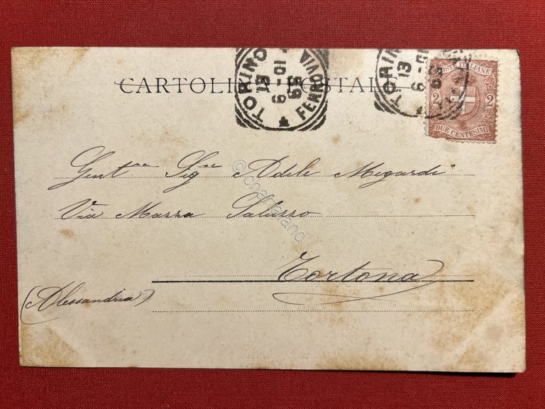 Cartolina - Ricordo di Torino - Corso Vittorio Emanuele - …