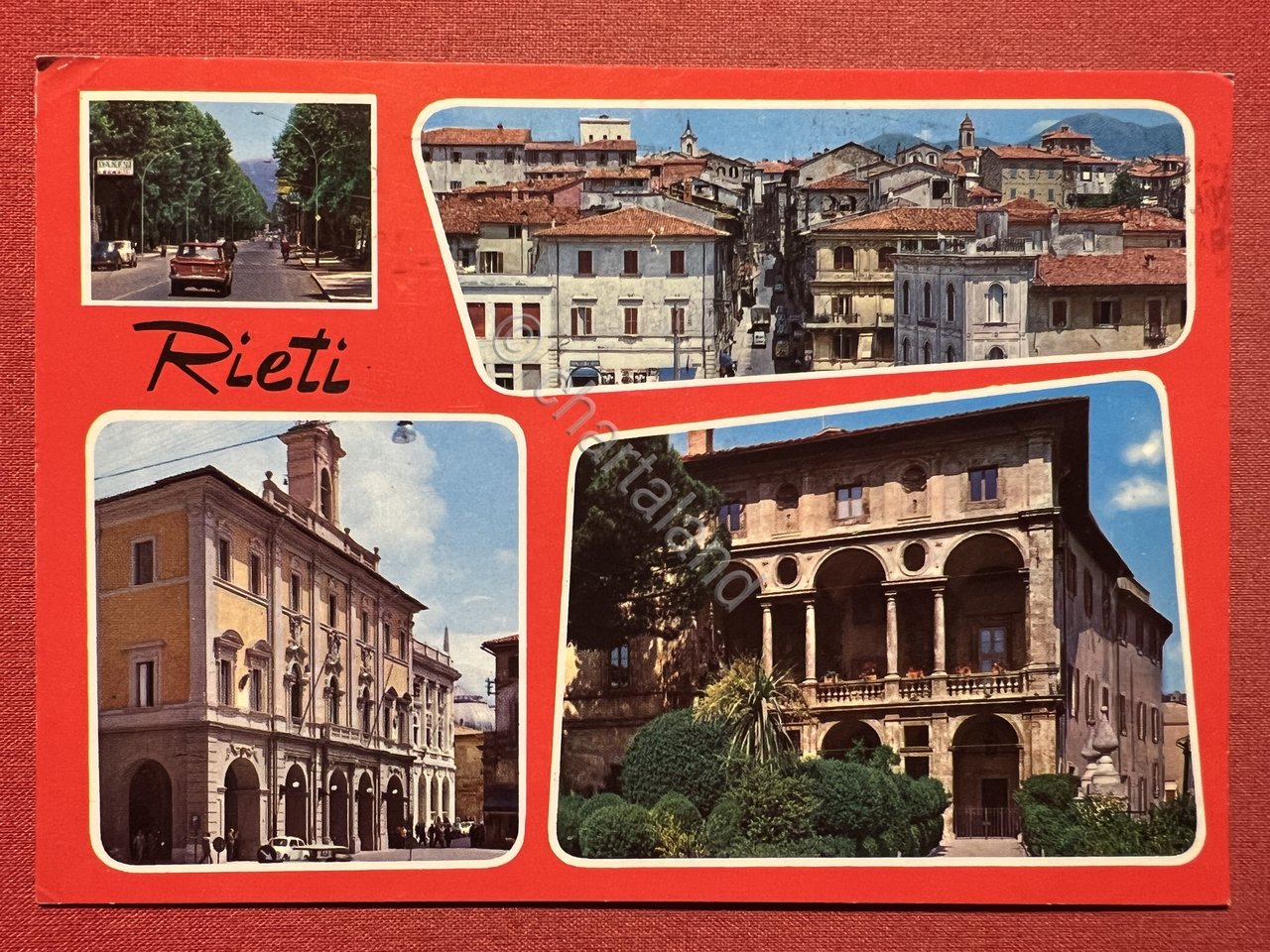 Cartolina - Rieti - Vedute diverse - 1969