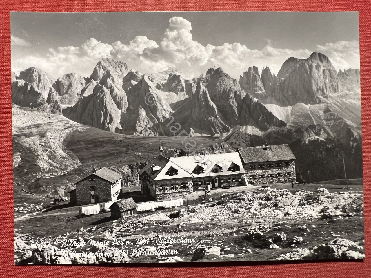 Cartolina - Rifugio Monte Pez - Schlernhaus ( Bolzano ) …