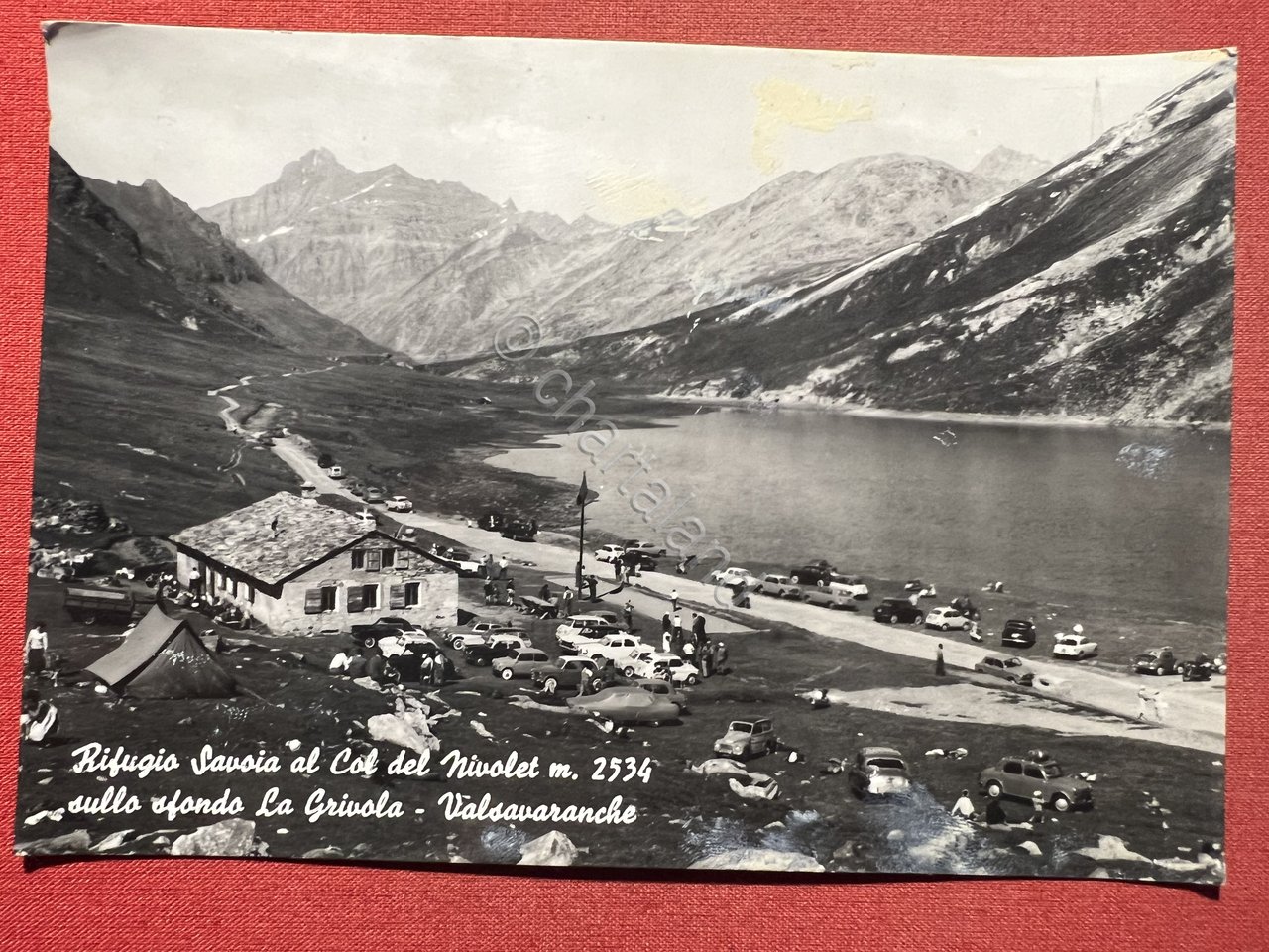 Cartolina - Rifugio Savoia al Col del Nivolet - Valsavarenche …