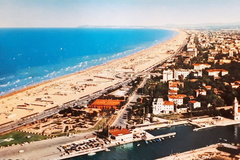 Cartolina - Rimini - Panorama dall'aereo - 1969