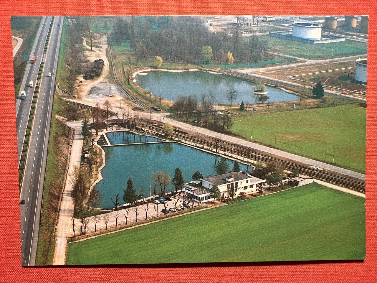 Cartolina - Ristorante e Lago La Lenza - Volpiano ( …