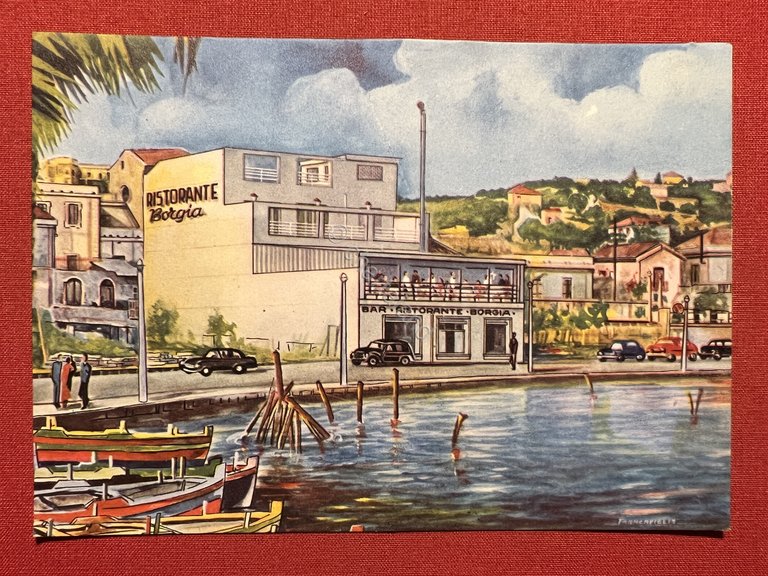Cartolina - Ristorante Rosticceria Borgia - Ganzirri ( Messina ) …