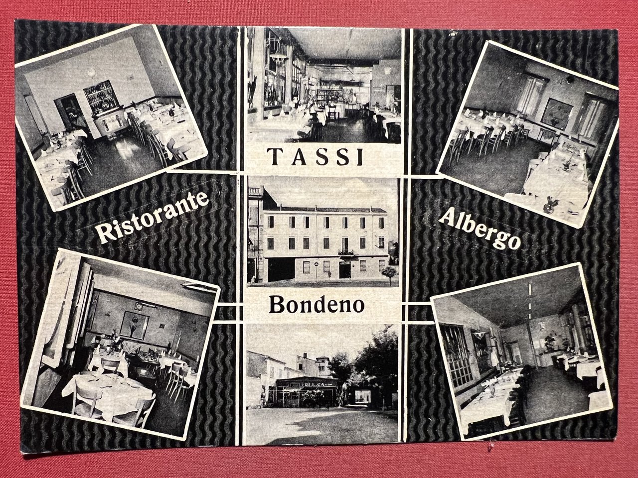Cartolina - Ristorante Tassi - Albergo - Bondeno ( Ferrara …