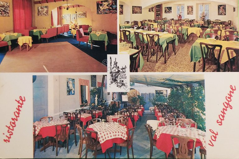 Cartolina - Ristorante Val Sangone Da Mario - Piazza Molines …