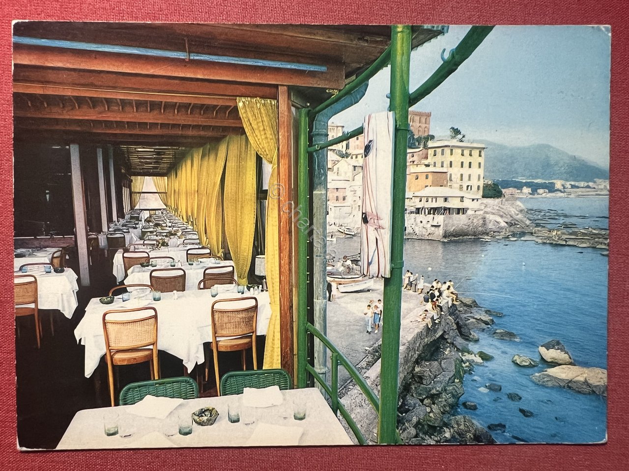 Cartolina - Ristorante Vittorio al Mare - Genova Boccadasse - …