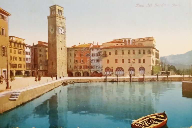 Cartolina - Riva del Garda - Porto - 1949