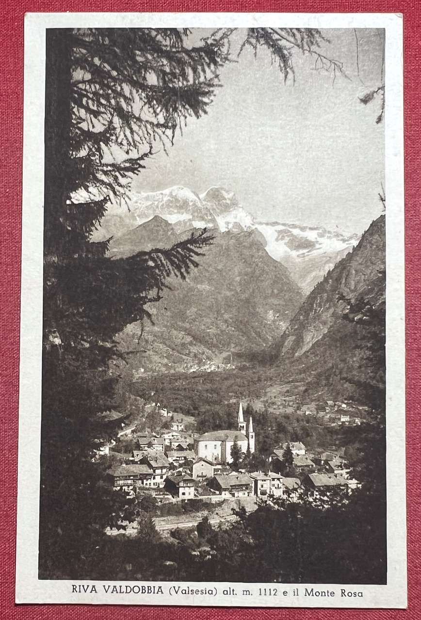 Cartolina - Riva Valdobbia ( Valsesia ) e il Monte … | Immagine principale