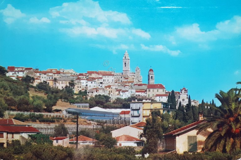 Cartolina - Riviera dei Fiori - Cervo Ligure - Panorama …