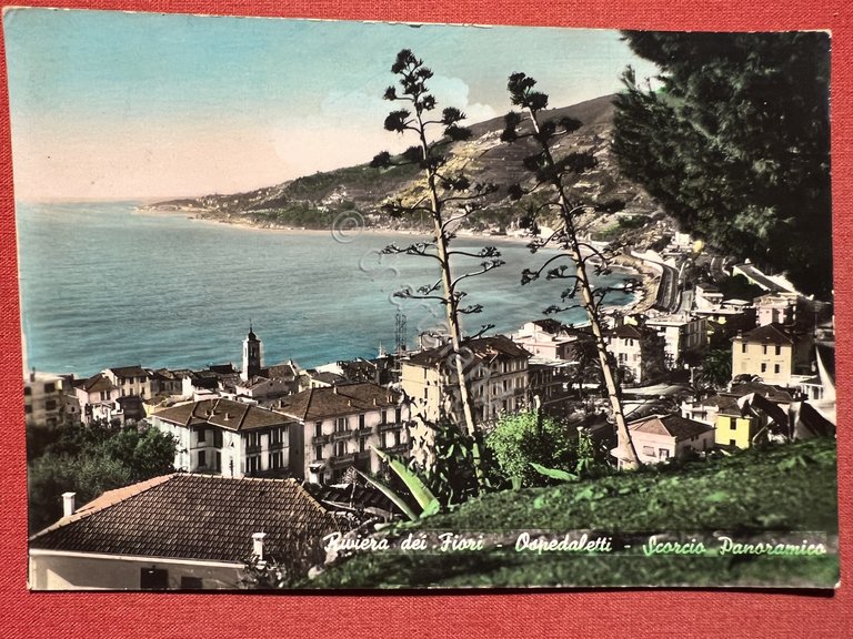 Cartolina - Riviera dei Fiori - Ospedaletti - Scorcio Panoramico … | Immagine Gallery 1